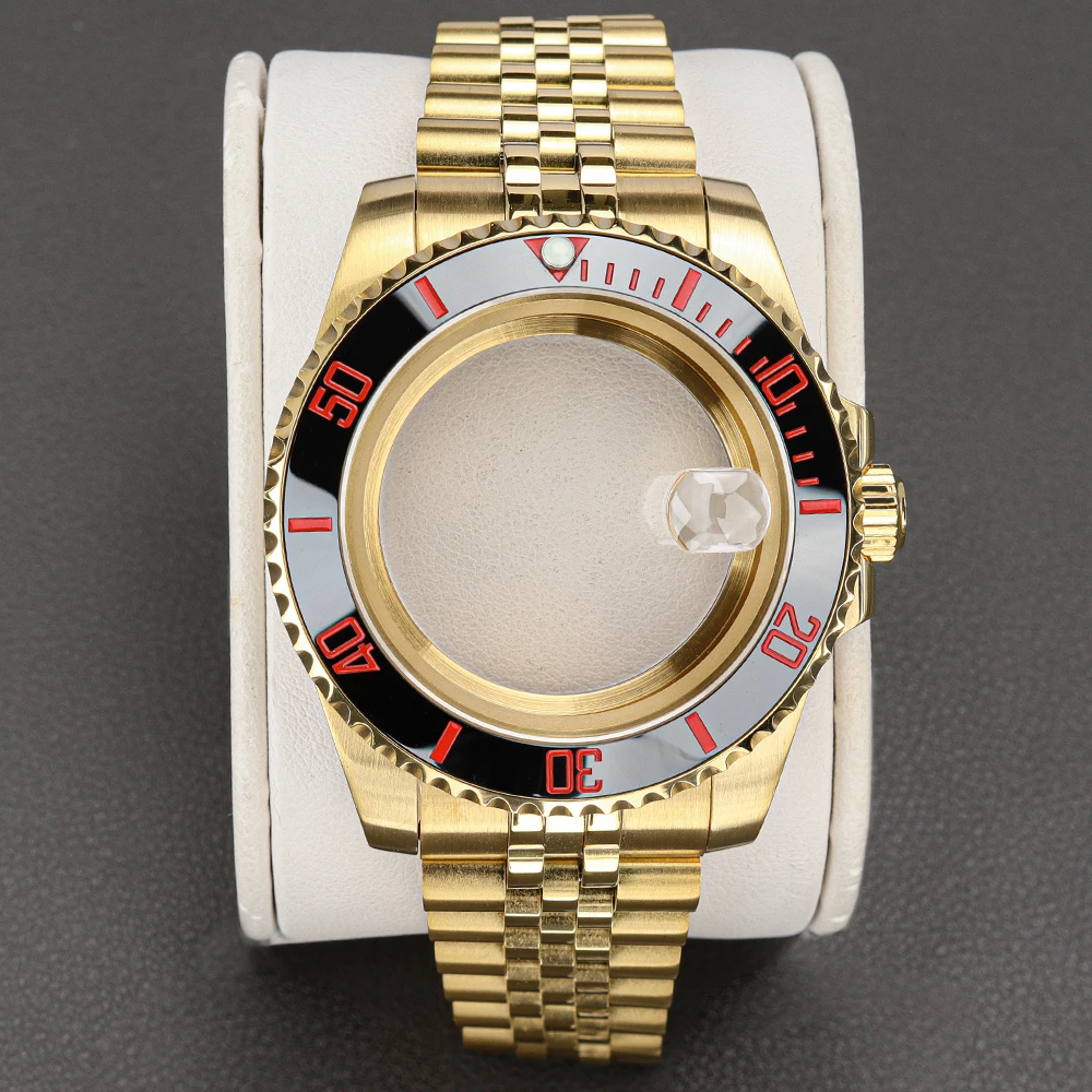 40Mm NH35 Gold Watc…