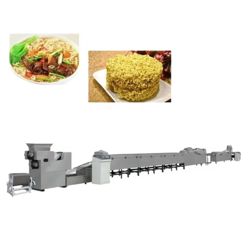 Fried Instant Noodle Making Machine Pot Instant Noodles Processing Line Commercial Maggie Instant Noodle Plant customized