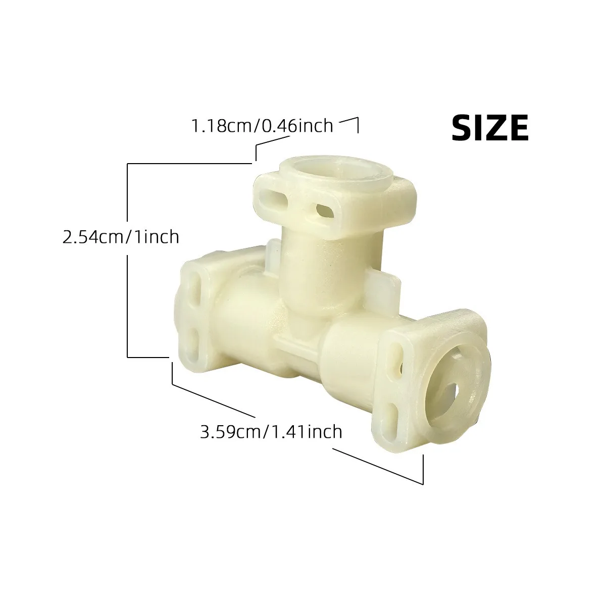 T-form Fluid Connector Compatible With Jur Makers Thermoblock Fully Automatic Coffee Machine Water Line Steam Connection Joint
