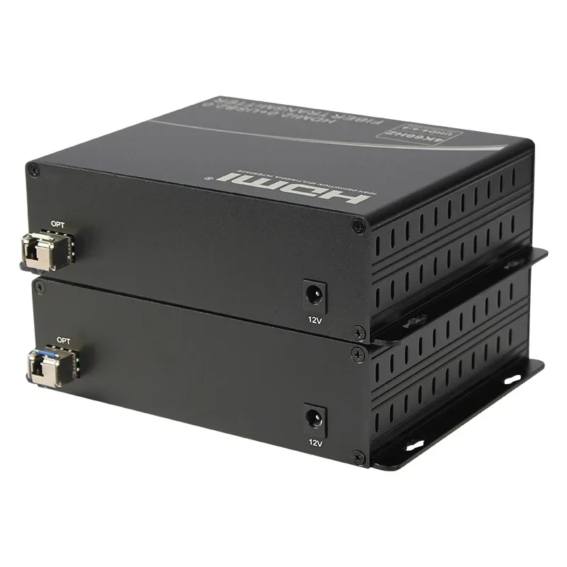 60HZ uncompressed HDMI optical transceiver + USB2.0 high definition audio & video KVM keyboard and mouse two-way audio