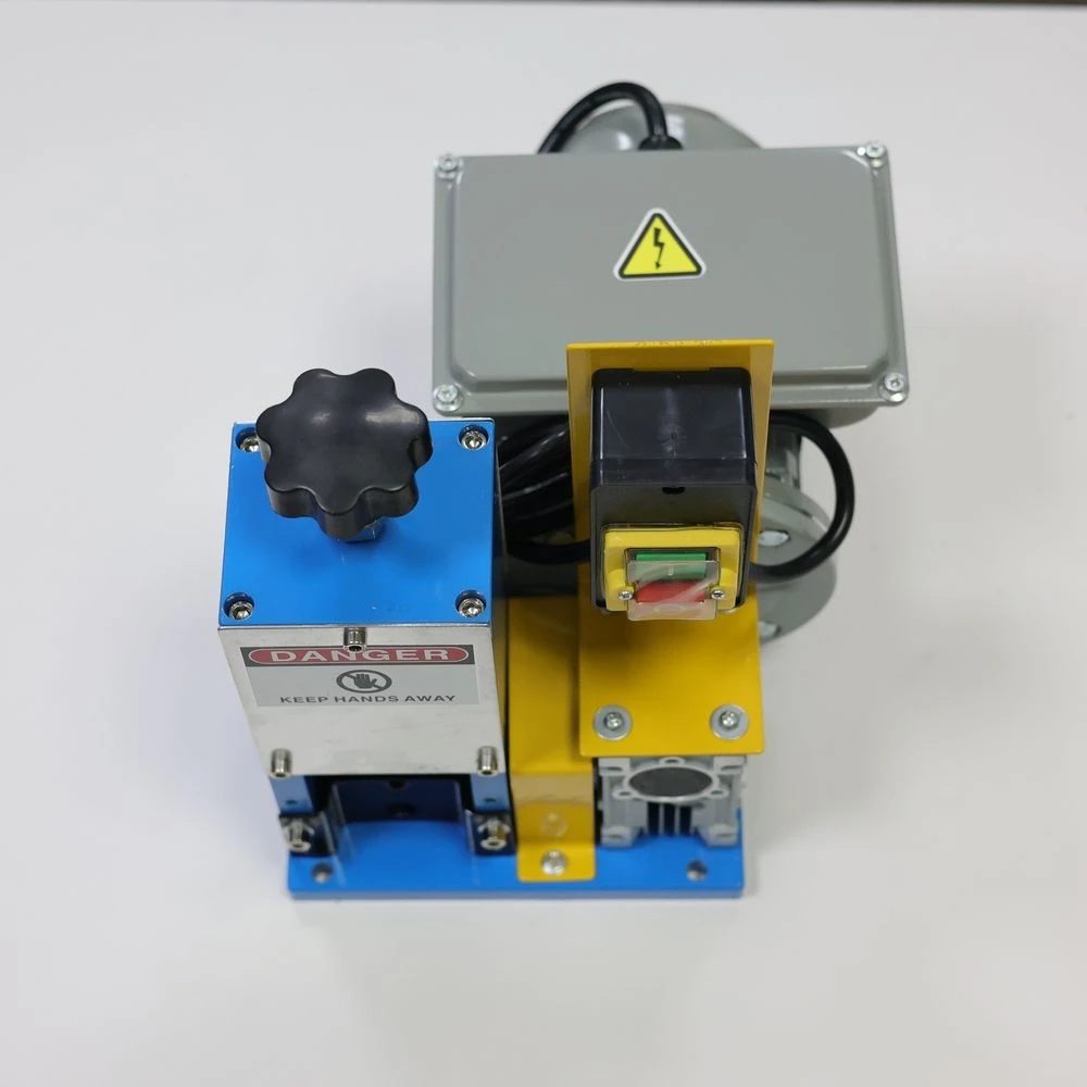 

SMS-025 Automatic Electric Portable Dark Blue Wire Stripper 0.05"-0.98" Service Equipment Wire Stripping Machine Tool