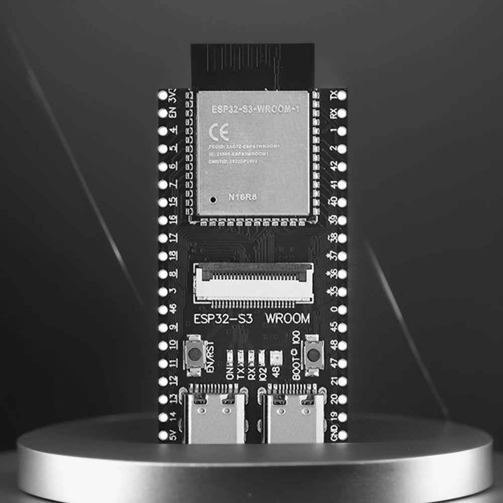บอร์ดกล้อง ESP32-S3-WROOM BT 2.4G โมดูล WiFi กล้องออนบอร์ดพัฒนากล้องไร้สายแผงแกน32 MHz 240MHz สำหรับกล้อง OV2640