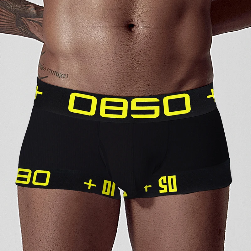 BS Men Underwear Boxer Sexy Cotton Cuecas Boxers Mens Boxer Shorts Gay Underwear Men Male Men Underpants Breathable