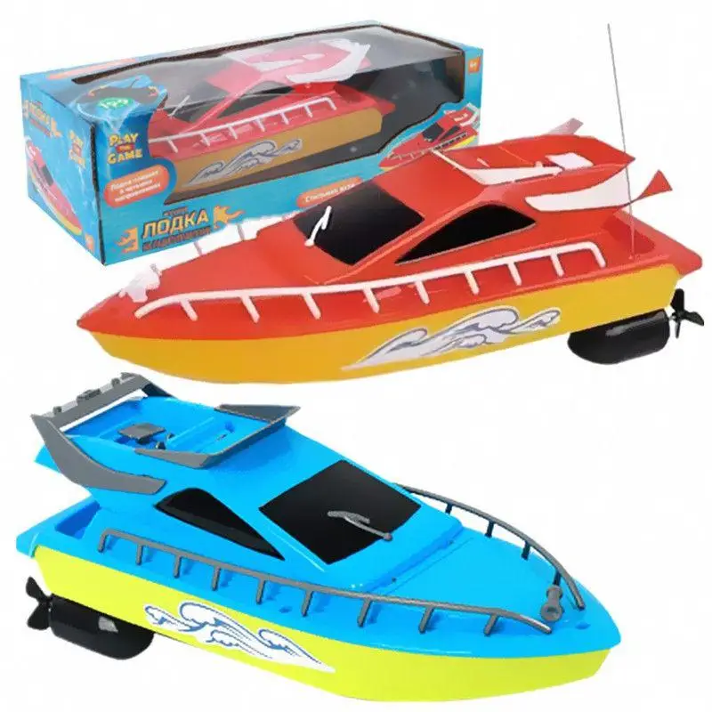 

Высокоскоростная радиоуправляемая лодка, 2,4 ГГц, электрическая водонепроницаемая модель корабля, парусная игрушка для детей, подарок для детей