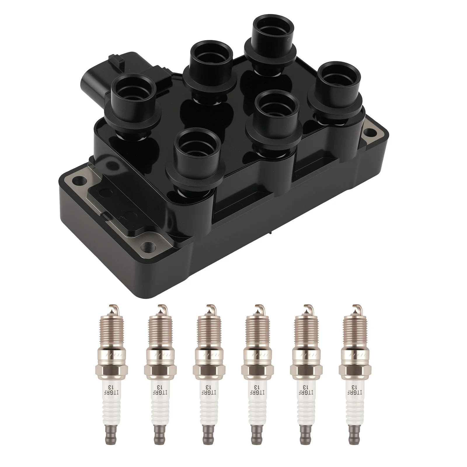 

Комплект катушек зажигания и свечей зажигания для Ford Explorer/Mountaineer 4.0L V6 2006-2010