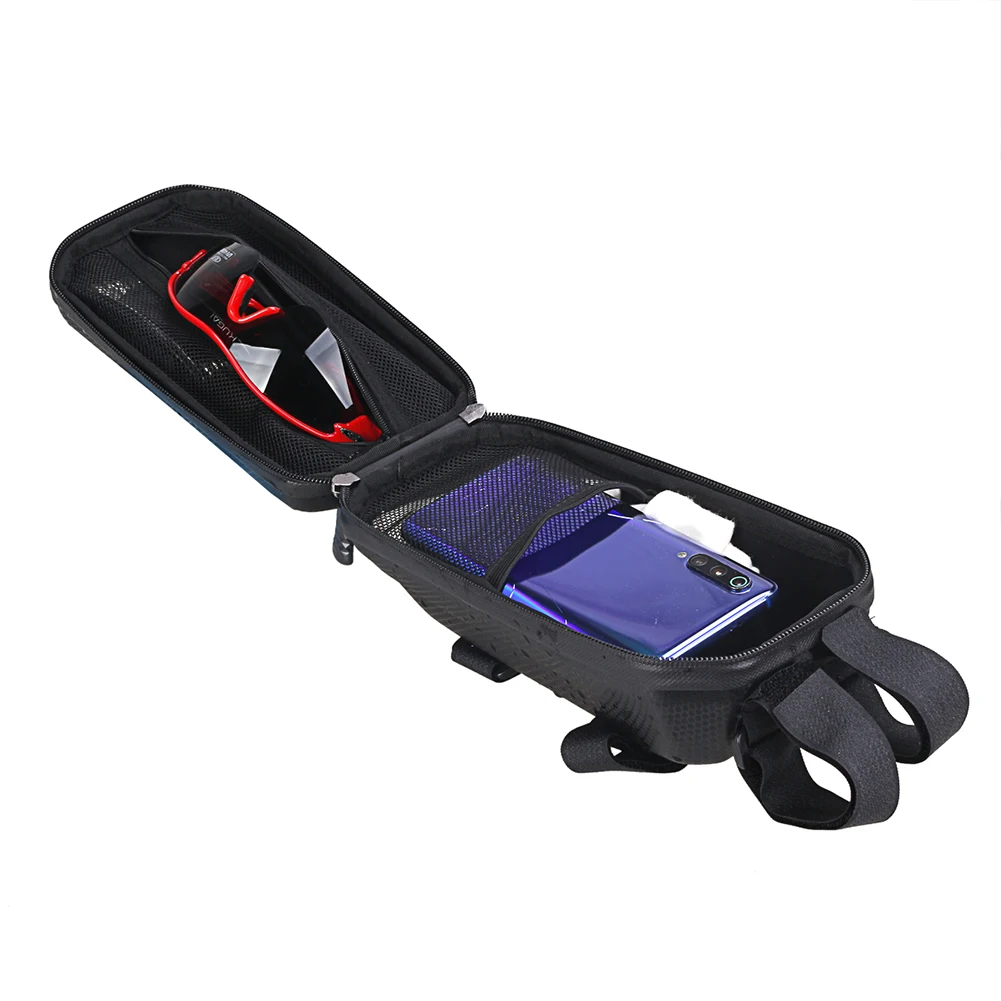 

Electric Scooter Handle Bar Bag Waterproof EVA Hard Case Skateboard Front Pouch Biking Portable Dustproof Cycling Parts