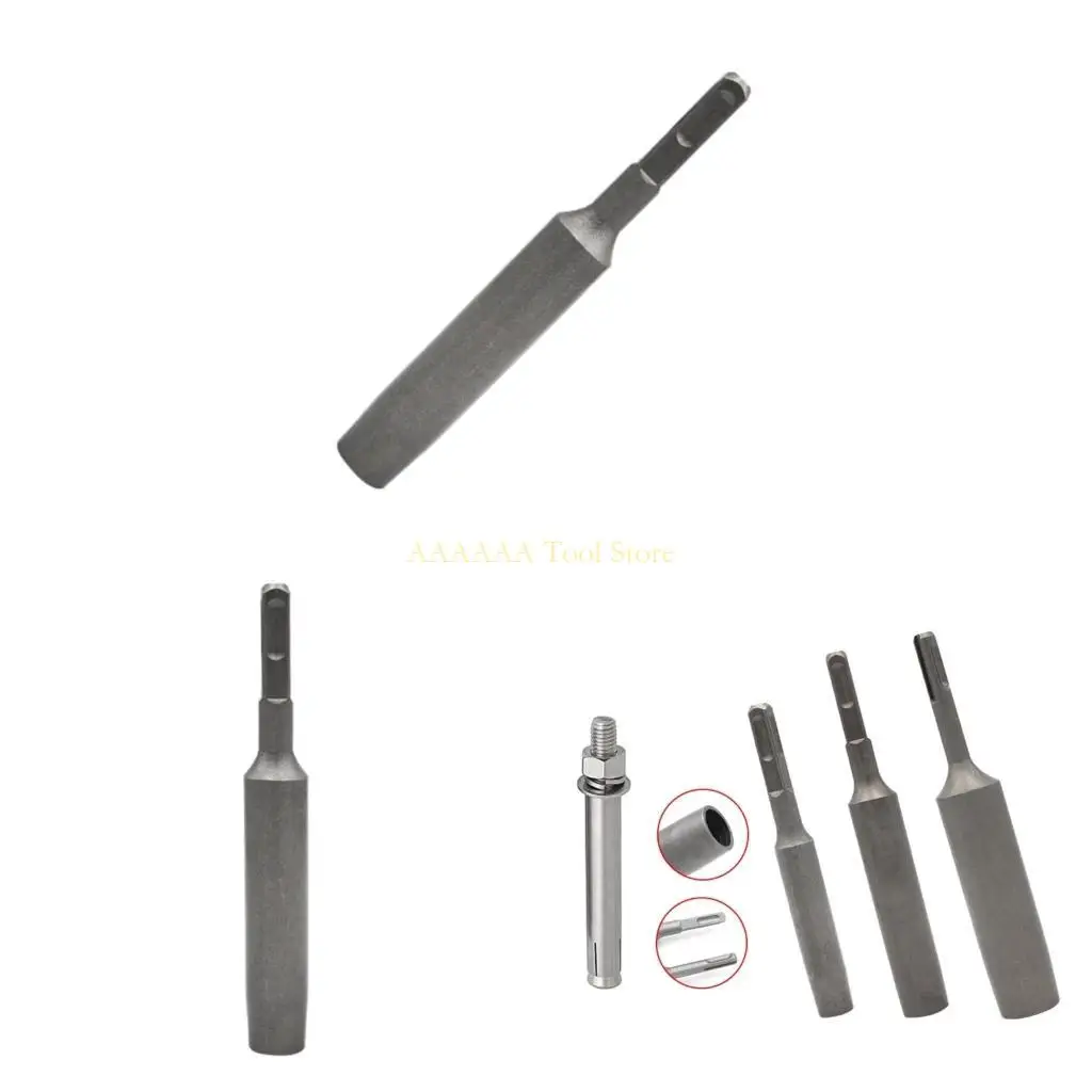 

A2BE SDSPlus Ground Rod Driver for 5/8Inch 3/4Inch Ground Rods Durable Hardened Steel Ground Rod Driver Earth Stake Hammers