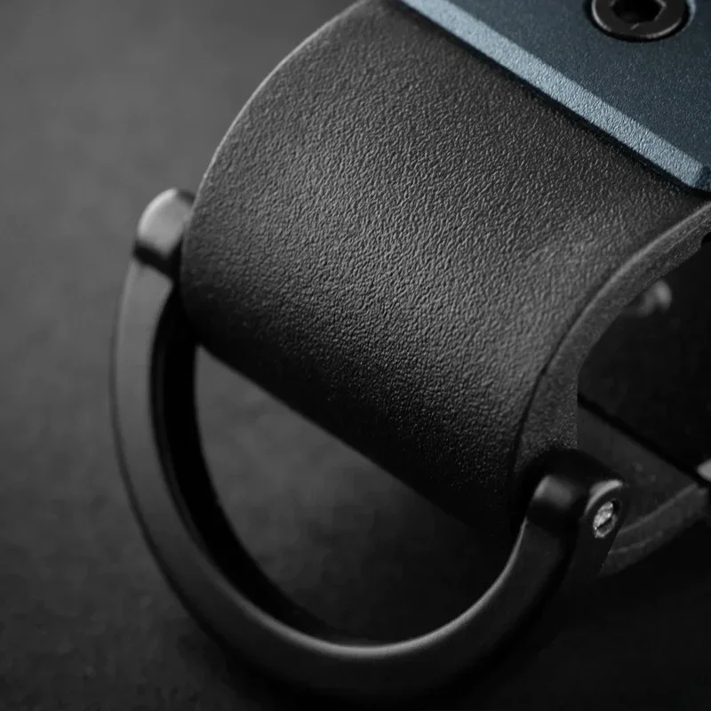 Schlüssel-Organizer Kompakter Halter Metall-Schlüsselanhänger Minimalistisches Schlüsseletui für Schlüsselanhänger Sichert 2-6 Schlüssel 6,2 cm – Detail 12
