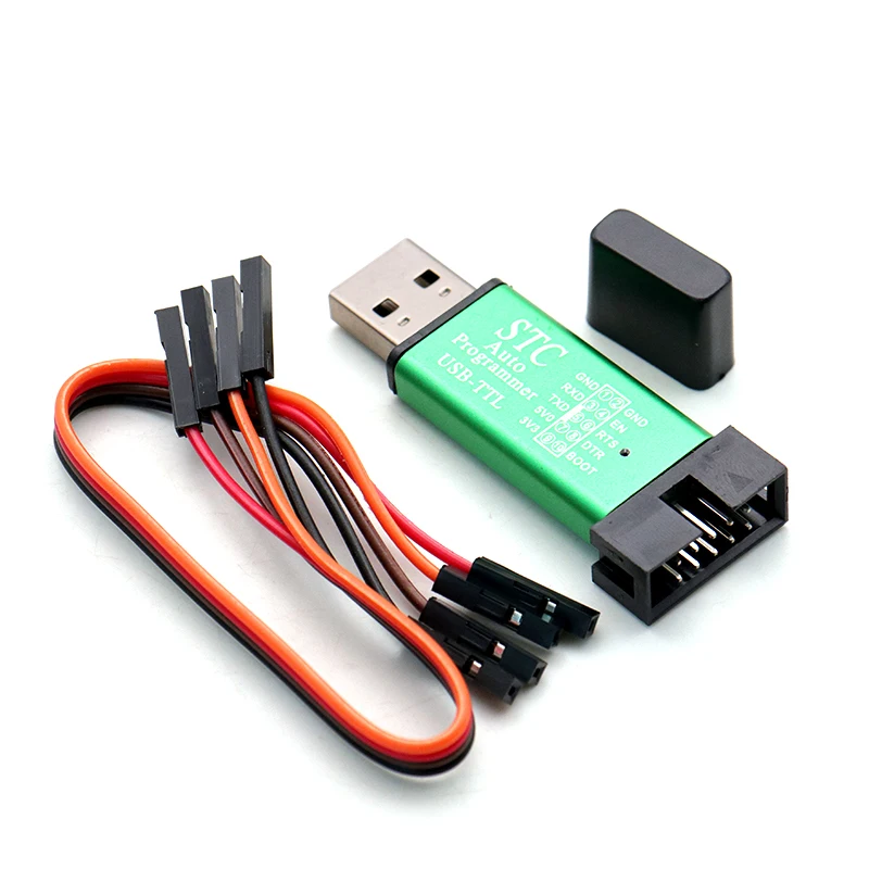 Automatic STC download cable MCU programmer USB to TTL manual cold start STCSP fully isolated