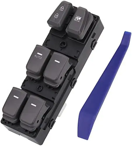 

Obaee Master Window Switch for Sonata 2011-2014 Driver Side Gray DWS455 Replacement