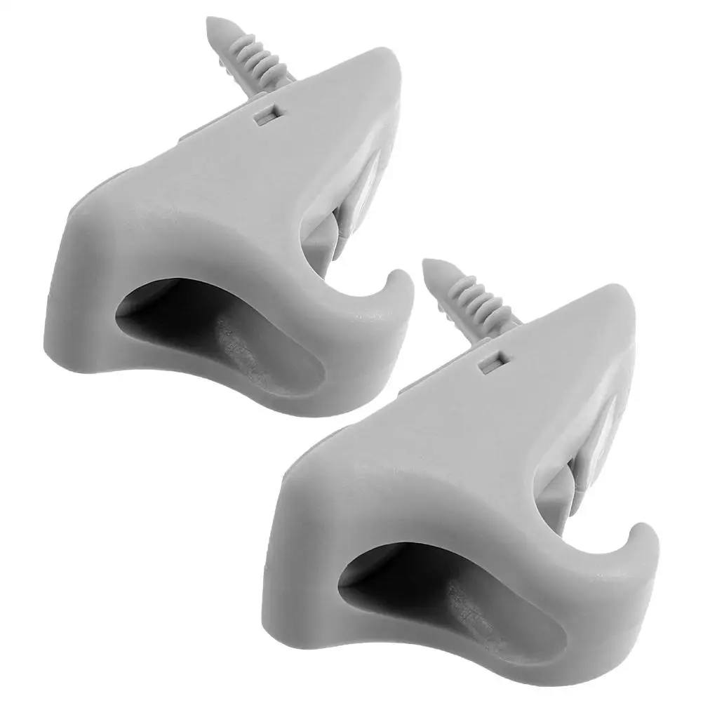 

2Pcs Sun Visor Clip Durable Reliable Car Replacement Plastic Interior Visor Parts Accessories Holder Repair Kit Mounting