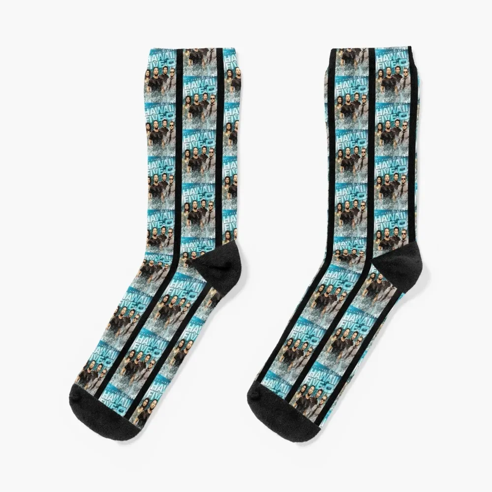 

OG cast Hawaii Five-0 Socks floral ankle christmass gift man Boy Socks Women's