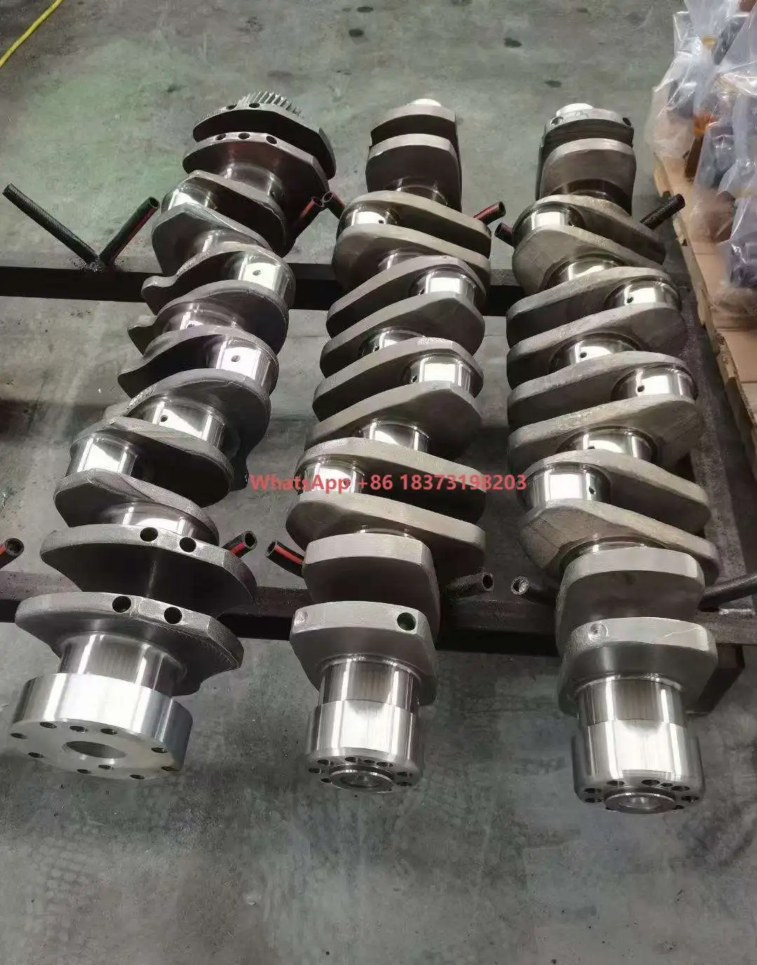 

Original Quality Weichai WD618 Crankshaft P12 Forged Steel Engine Spare Parts New Condition Crankshaft