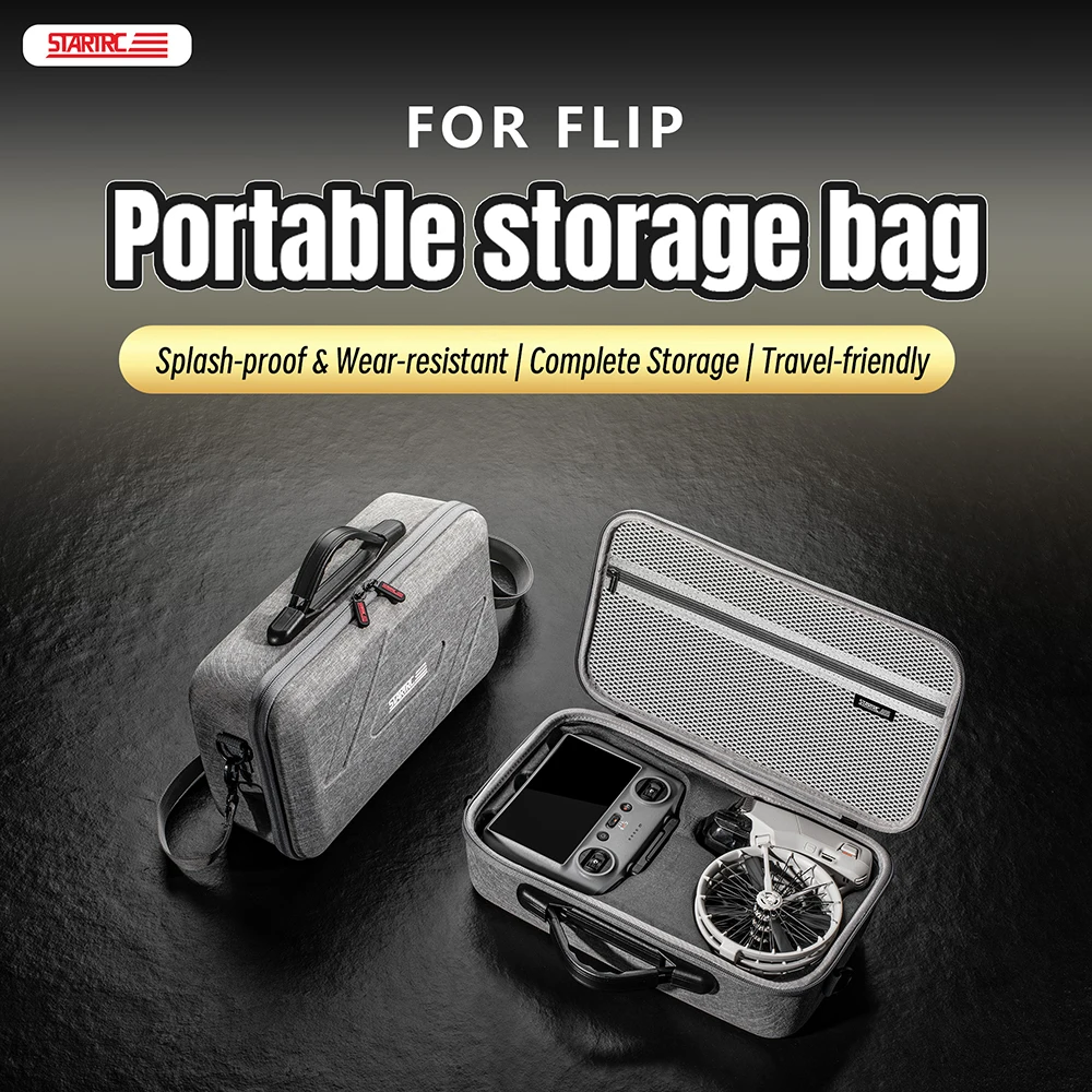 For DJI FLIP Standard Bundle Bag For DJI FLIP Portable Protective Case For DJI FLIP RC2/RCN3 Remote Control Shoulder Bag