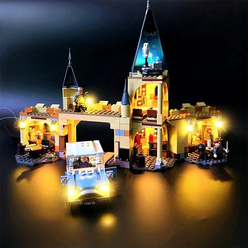 LED Lighting Set Suitable for LEGO Hogwarts™ Great Hall 75953 Building Blocks