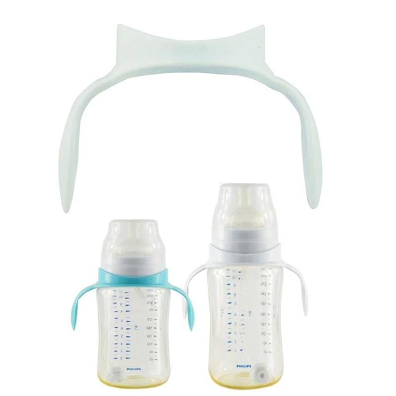 2023 New Newborn Bottle Grip Handle Infants Milk Bottle Hand Shank for Avent Baby Feeding Bottle Accessories