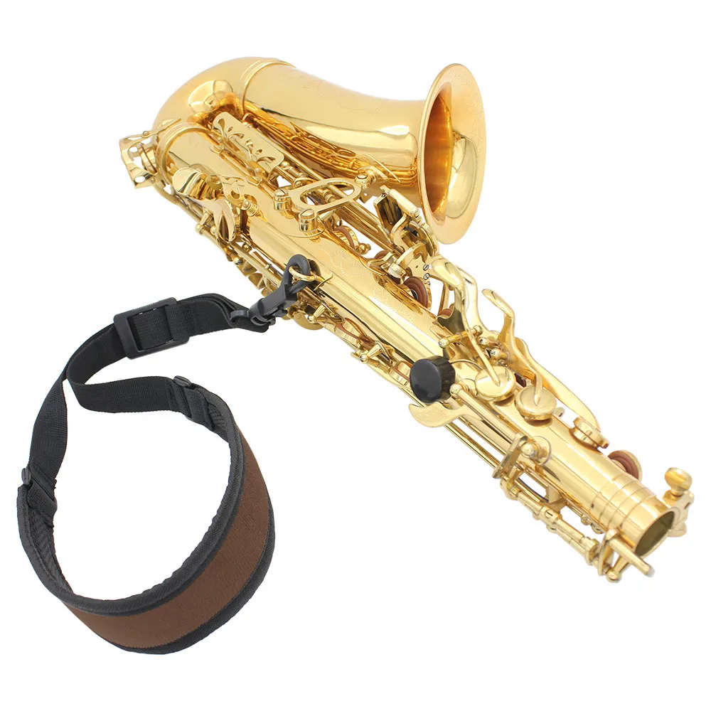 Saxophone Neck Strap Universal Shoulder Belt Alto Tenor Sax High Elastic Cotton Harness Woodwind Musical Instrument Accessories