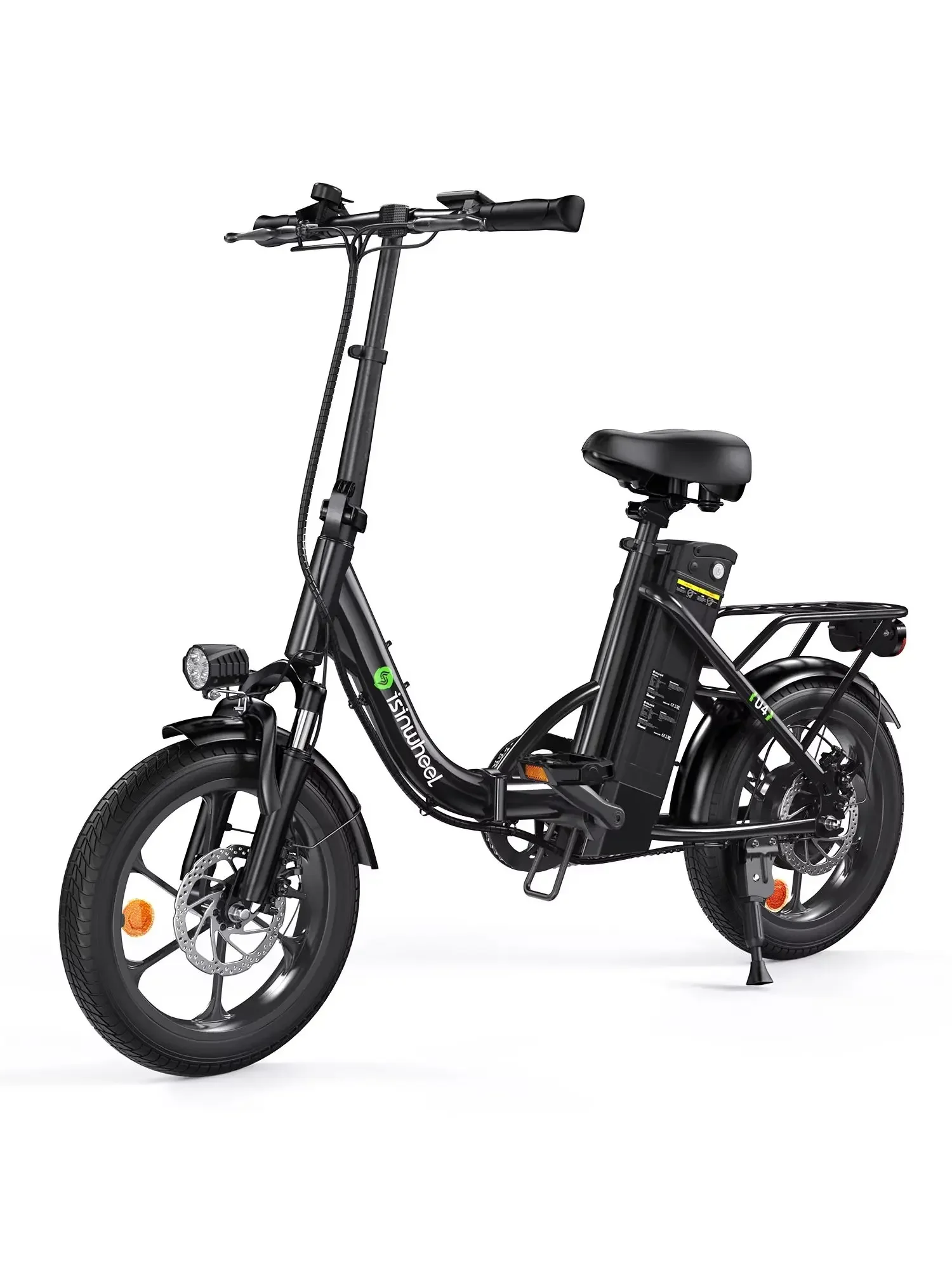 AliExpress NONE Isinwheel U4 adult E-bike 500W Men's folding electric bike 374.4WH detachable battery, city ebike,electric bicycle