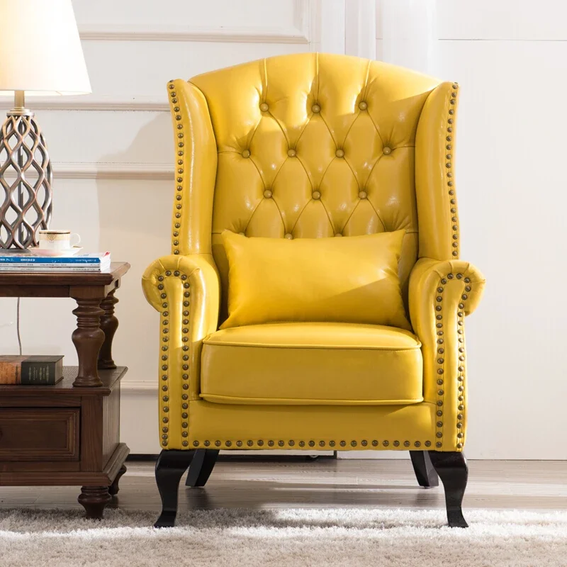 Luxury Compact Convenient Living Room Chairs Soft Wooden Contemporary Elegant Living Room Chairs Silla Moderna Room Furniture