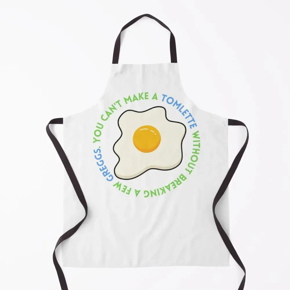 

You Can't Make a Tomlette Without Breaking a few Greggs Apron bib Kitchen And Home Items men for women with pocket Apron