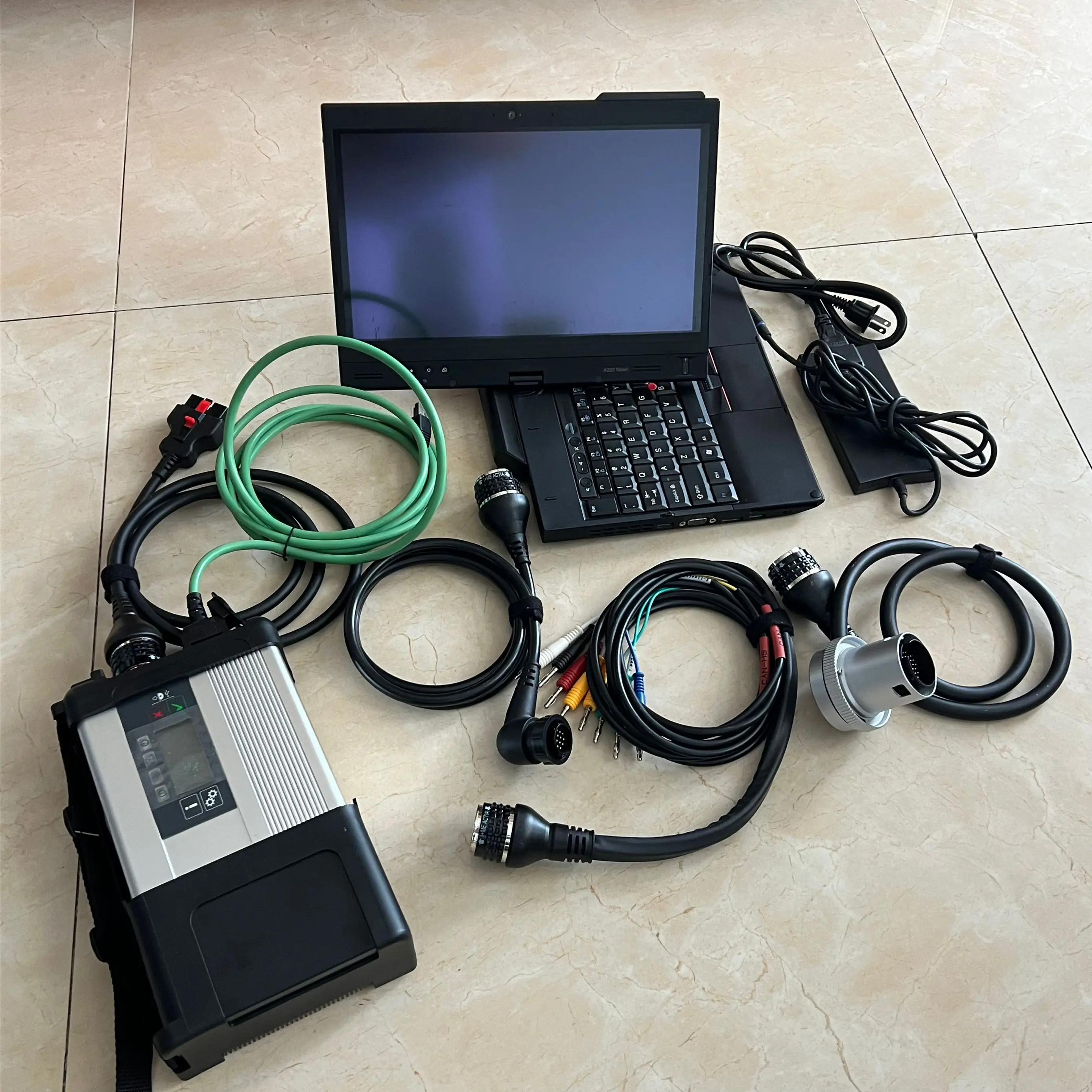 

High quality mb star c5 diagnostic scanner tool with 2025.09 xentry diagnosis software for benz with X220T laptop i5 8g full set