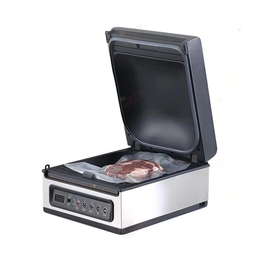 High Efficiency Intelligent Adjustable Bag Size Durable External Pumping Mode Pure Liquid Sauce Powder Vacuum Packaging Machine