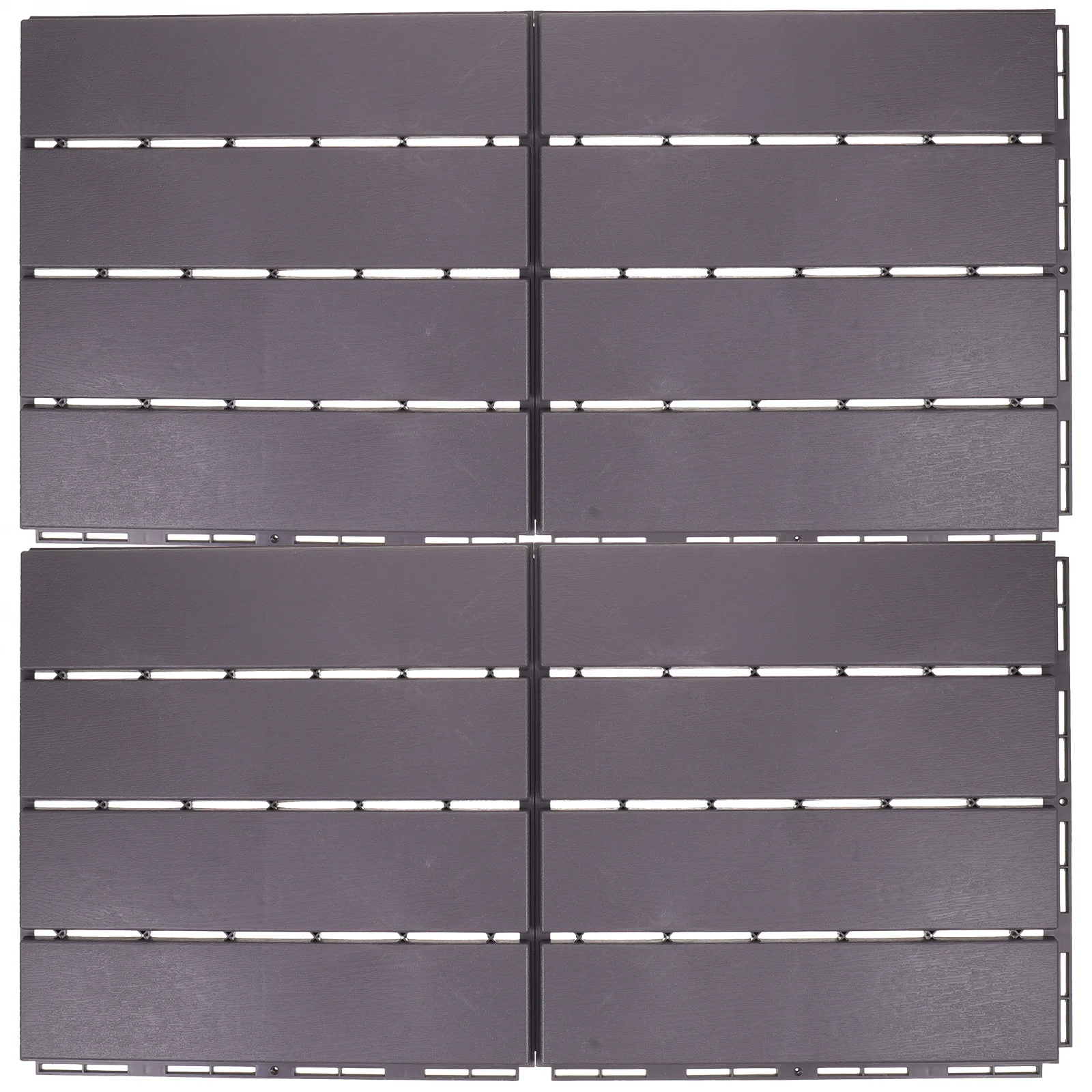 4 pçs telhas de deck intertravadas resistente uv piso pátio varanda jardim casa suprimentos telhas de deck intertravadas