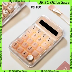 Lofree liquid foundation Calculator Student Accounting Office Cute Female Mini Bluetooth Mechanical Key Digital Keyboard