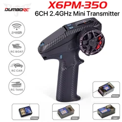 X6PM-350 DUMBORC RC Transmitter and Receiver Kit BL3F/P6FG/P6FP/P4FMG 2.4GHZ RC Controller 6CH Gyro Universal RC Car RC parts