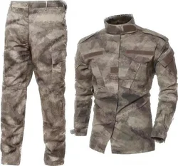 Tactical Tom Training Frog Skin Suit with Long Sleeve and Long Pants,  ACU A-TACS, Outdoor Combat, Hunting, Battle