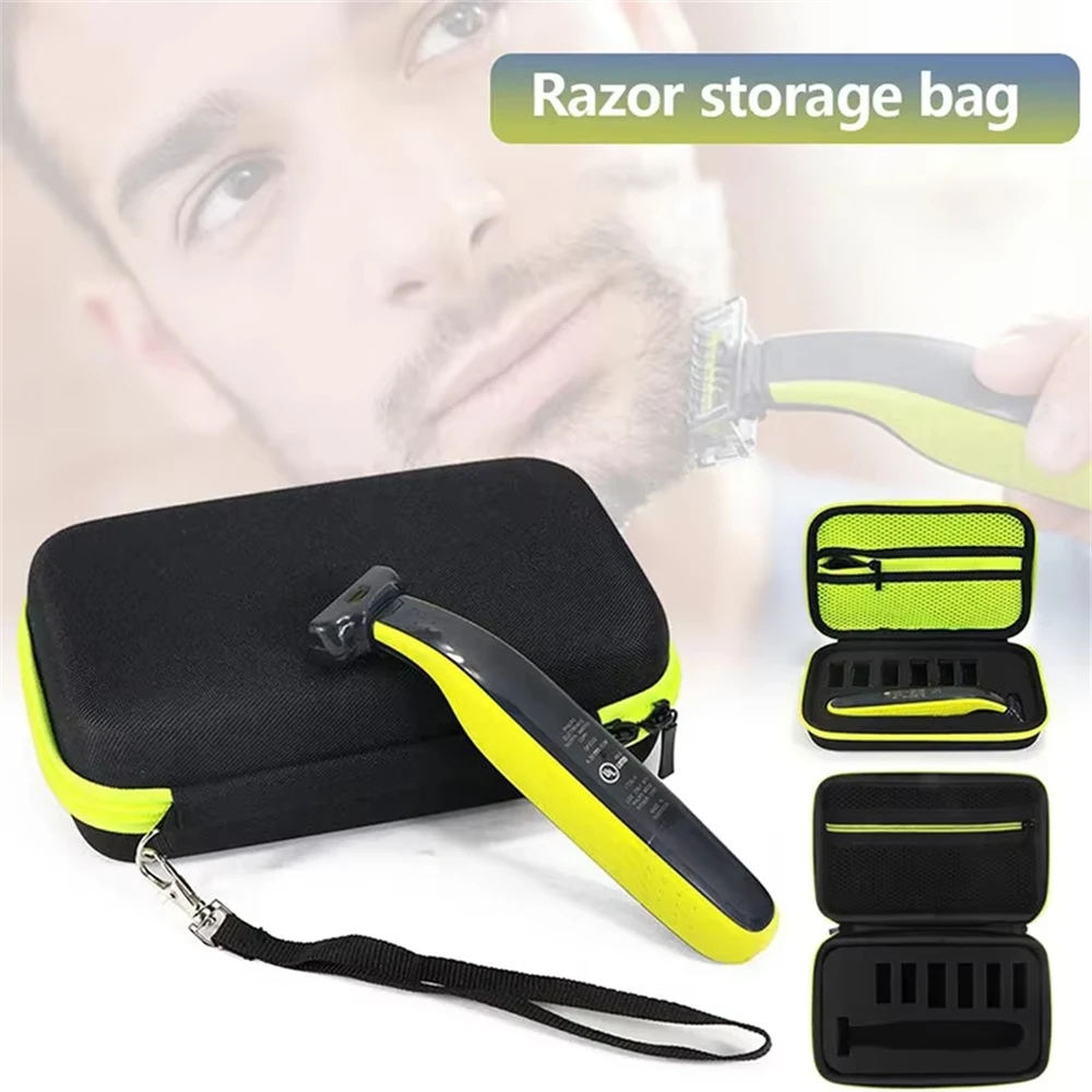 Portable EVA Hard Case for Philips OneBlade/One Blade QP2520 QP2530 QP2620 QP2630 Shaver Travel Protective Cover Storage Bag