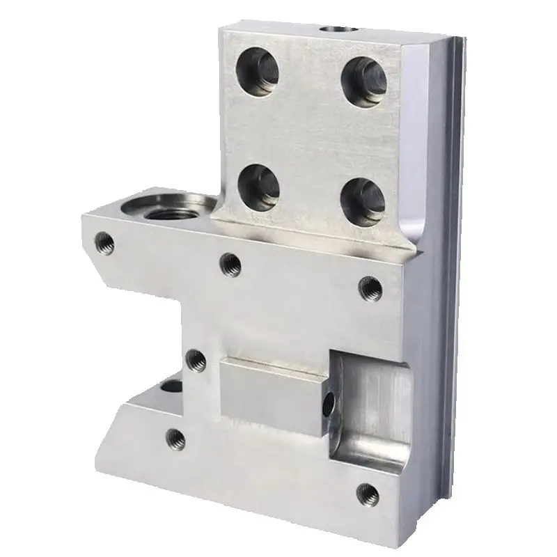 Custom Machining Service Precision Parallel Ground Steel Parts Solid Mounting Base Industrial Fixture Plate