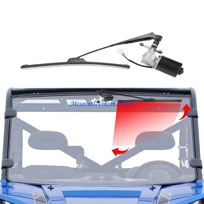 A70F Hochleistungs-Wasserdichter, schnell reagierender 12-V-30-W-Elektro-Scheibenwischermotor-Satz 425751 für den – Detail 2