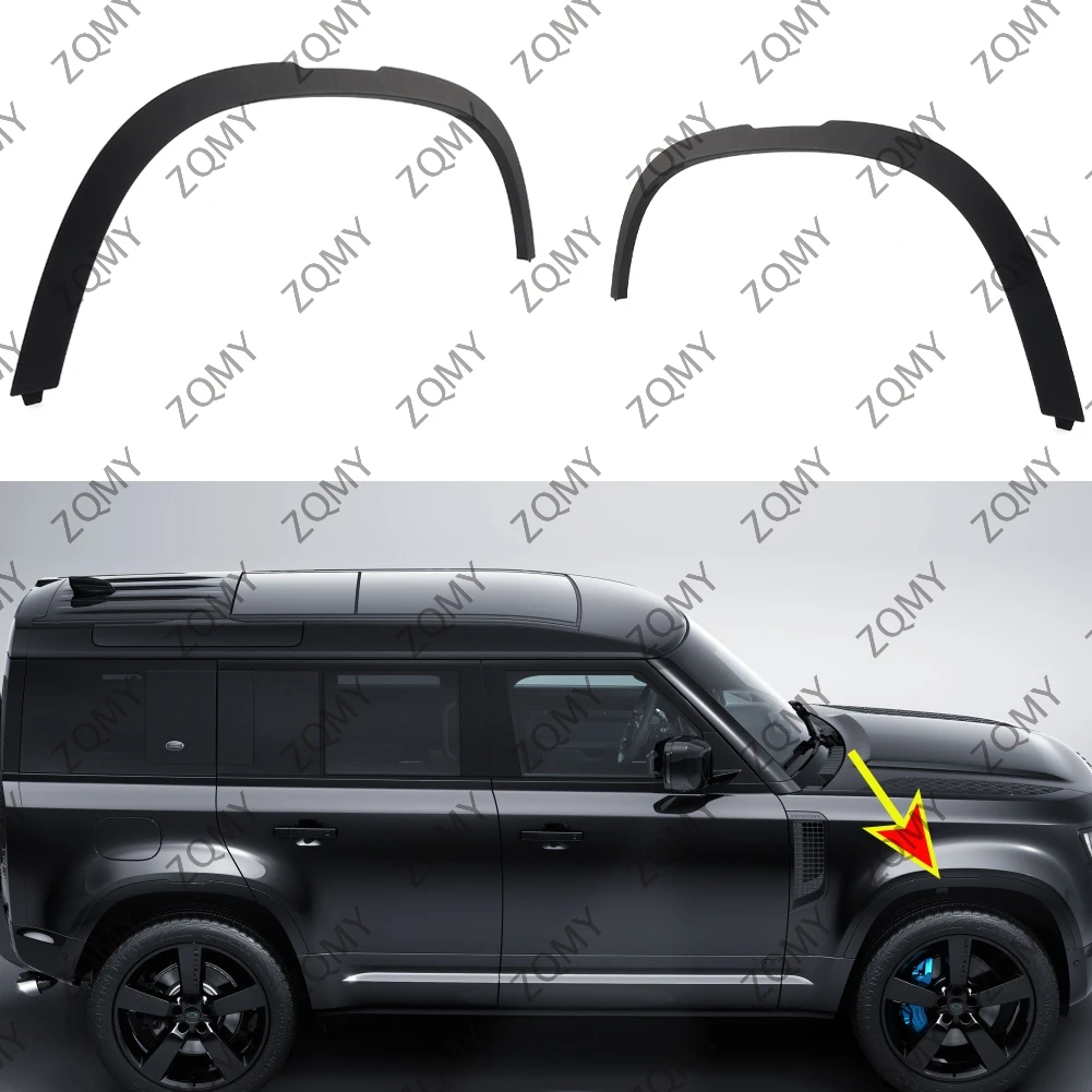 

2pcs Car Front Fender Moulding Wheel Arch For Land Rover Defender 90 110 130 2020 2021-2023 LR130587 LR130584 LR147922 LR147926