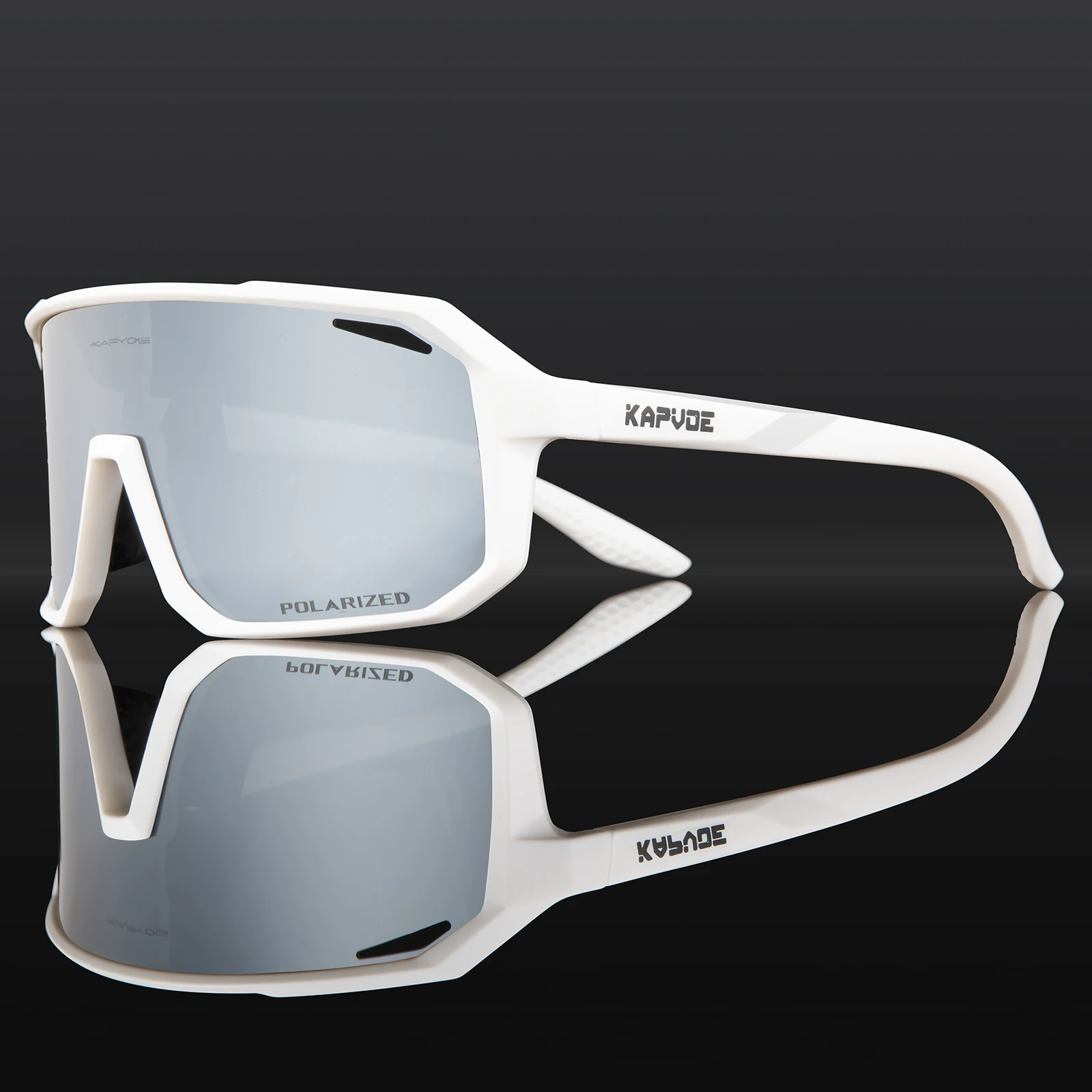 Kapvoe Radfahren Gläser Männer Radfahren Sonnenbrillen MTB UV400 Polarisierte Integrierte Myopie Rahmen Fahrrad Brille Outdoor Sport Brillen 9
