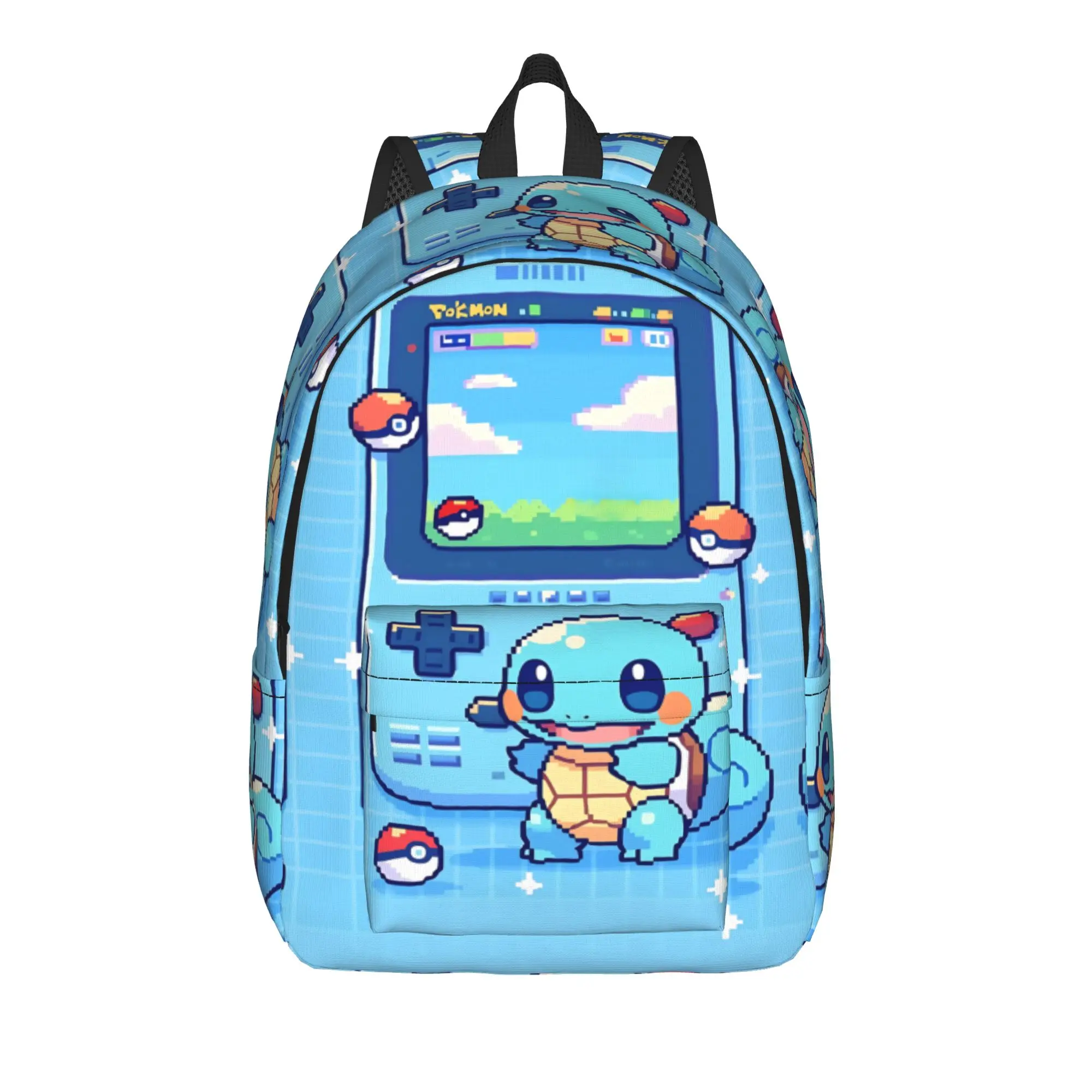 Fashion Funny Pokemon Theme Backpack  Mochilas Light For School Large Capacity Rucksack