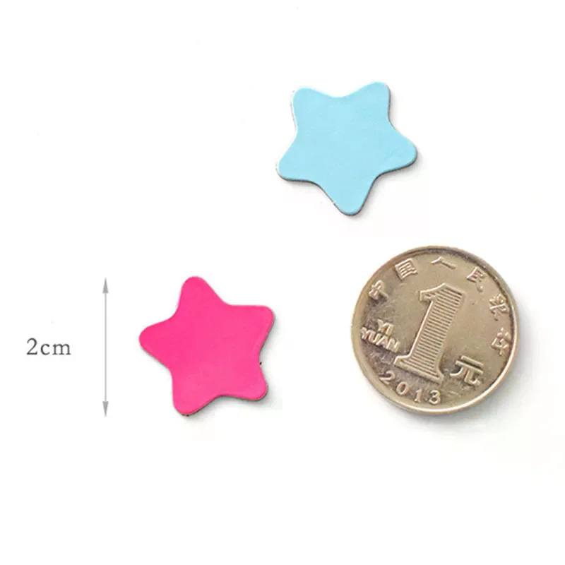 20Pcs Star Magnetic Blackboard Sticker Refrigerator Magnet Children Race Magnet