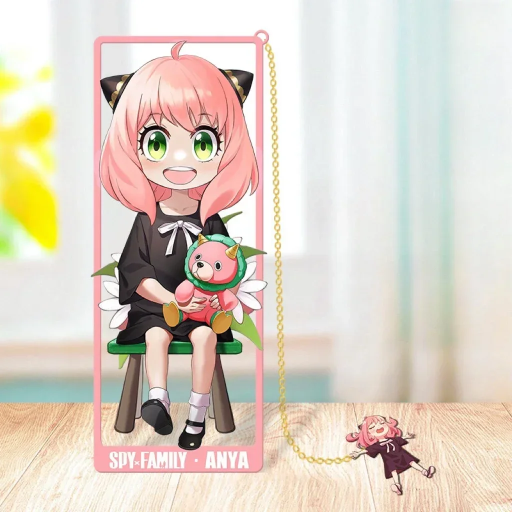 Spy X Family Inspired Metal Bookmarks for Anime Fans, Unique Gift for Students and Cosplayers Kawaii Gift