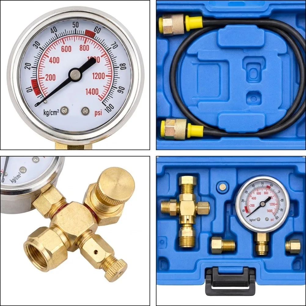 Hydraulic Breaker Hammer Nitrogen Refill Kit Supporting Pressure Measurement and Functional Performance Checks