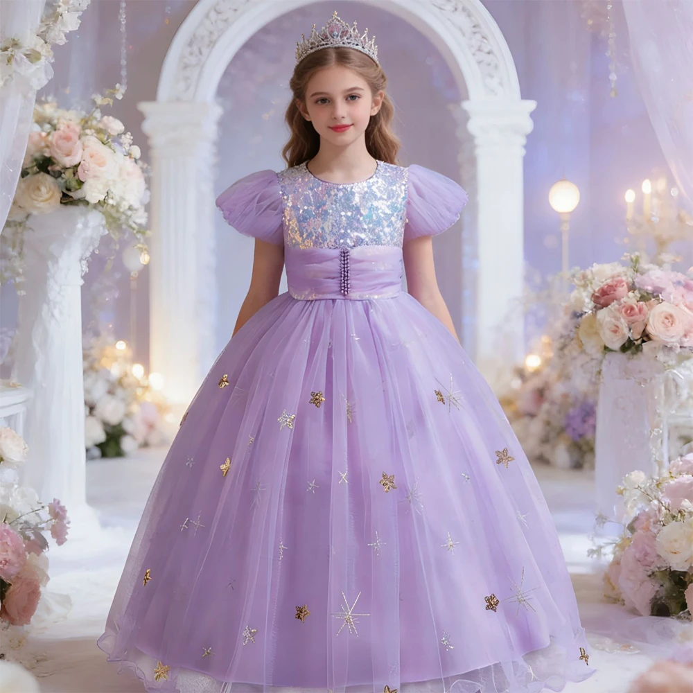 Children Fairy Dress Kids Disguise Carnival girl Sweet Princess Costume Birthday Party Gown Clothes 2-10 Years Evening Dresses