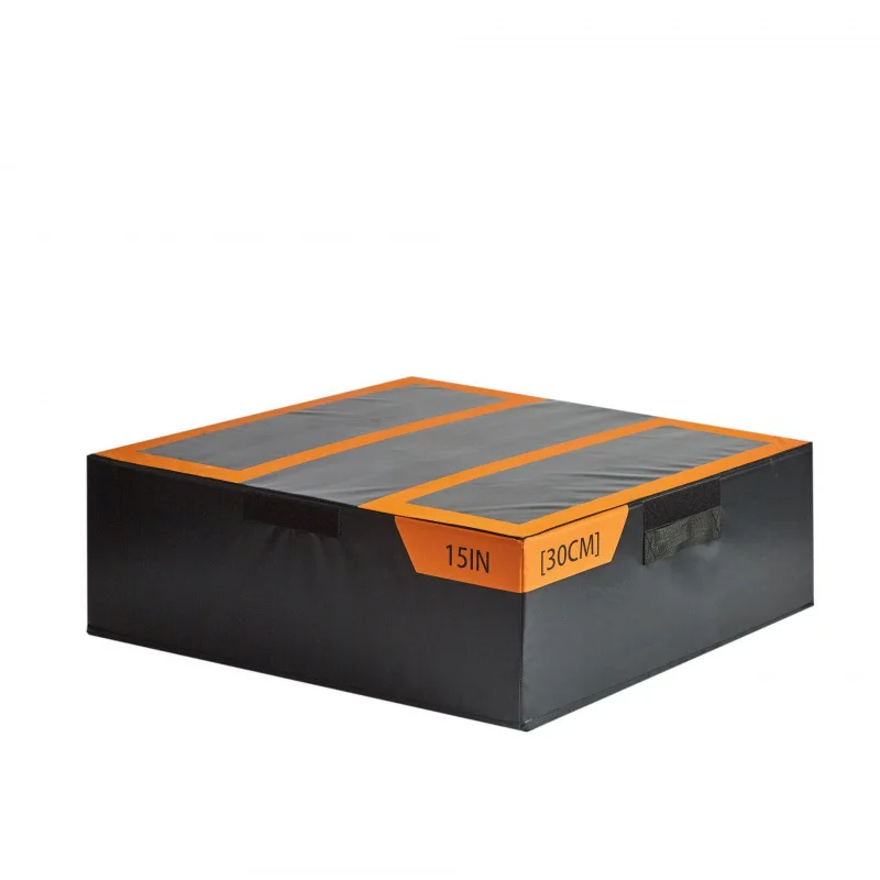 Fitness jump box four-in-one soft vault jumping training soft bounce step high elastic equipment