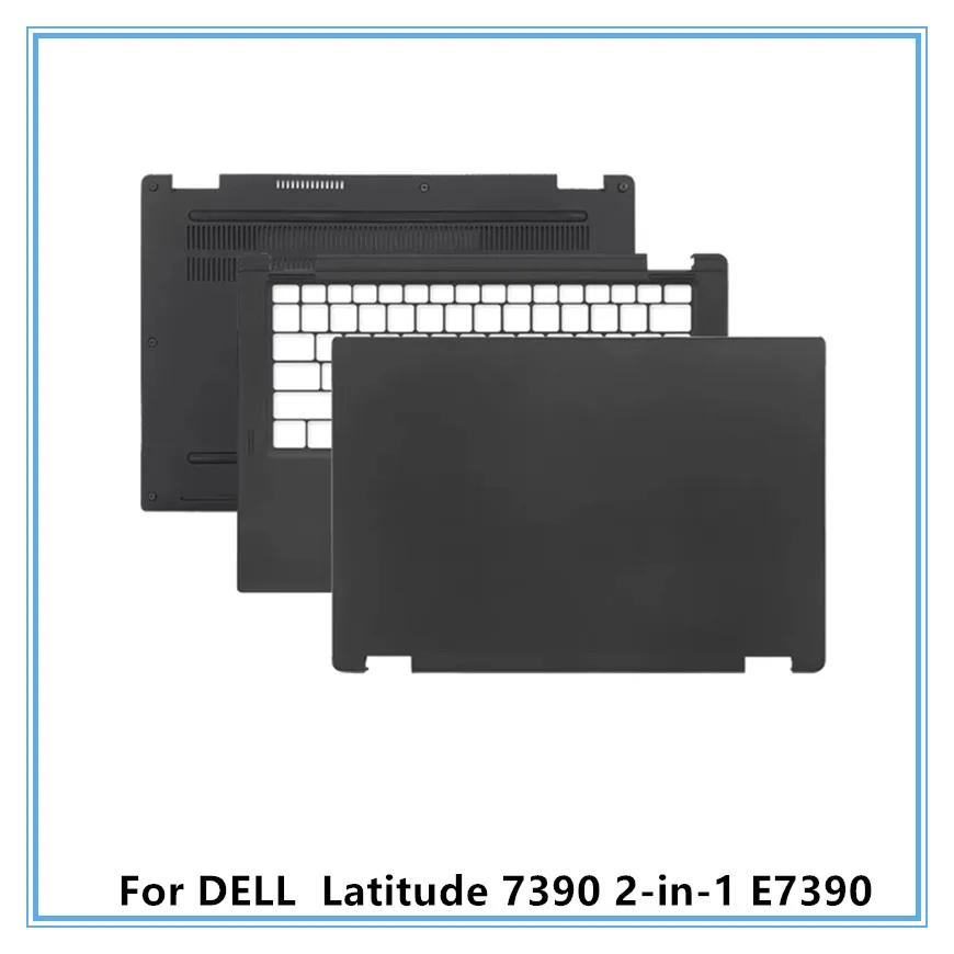 

Для ноутбука DELL Latitude 7390 2-в-1 E7390: задняя крышка ЖК-дисплея/рамка клавиатуры с подставкой для рук