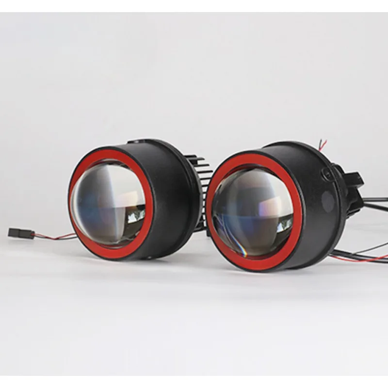 Q3 Dual Light Emitting Diode Nebelscheinwerfer Autoteile Modifikation Upgrade Projektorobjektiv