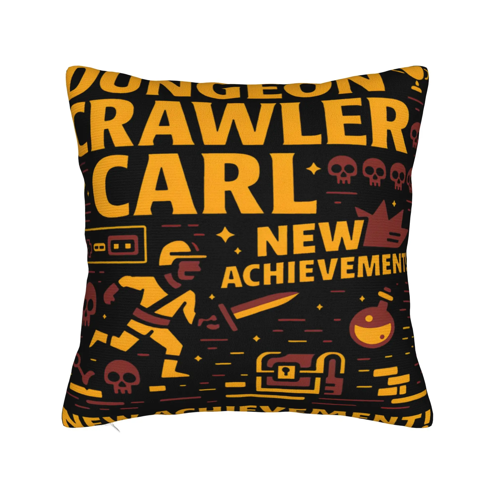 Sofa Decoration This Is An Outrage Dungeon Crawler Carl Meme Pillowcases Accessories  Pillow Covers Square Multi-Size