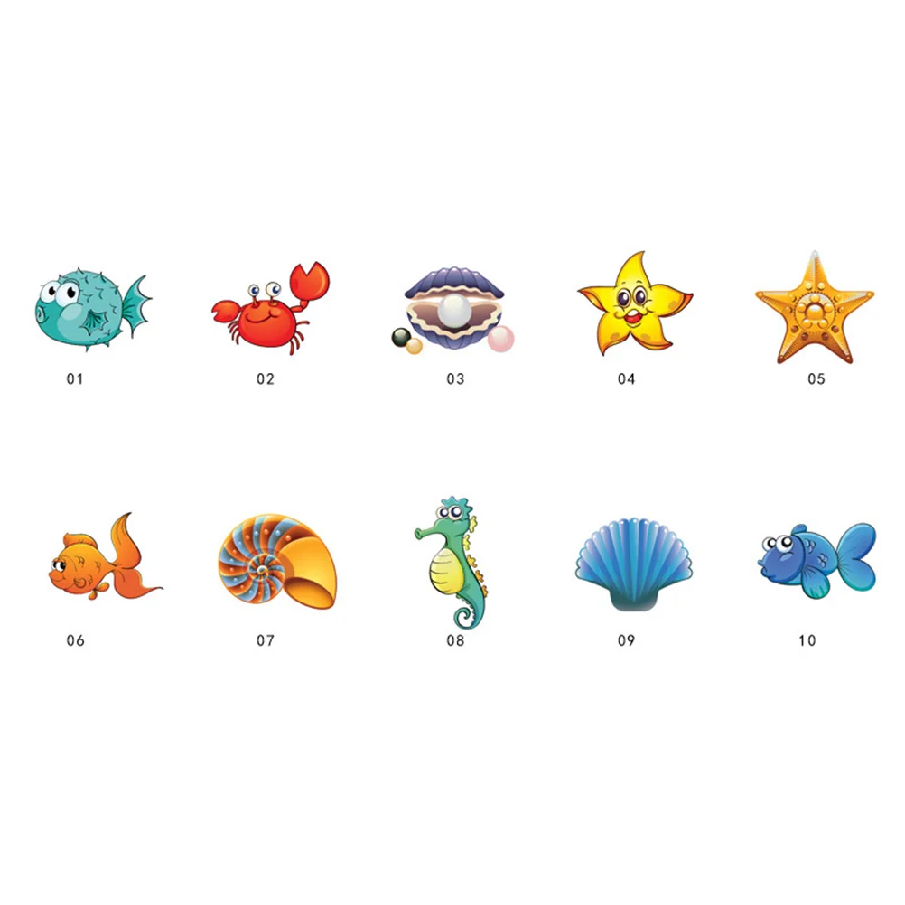 

20 Pcs Bathroom Anti Stickers Cartoon Anti-slip Non-slip Water Proof Bathtub Child