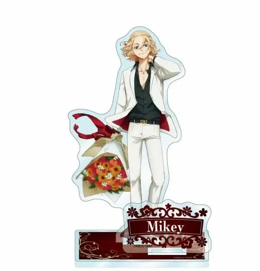 Game Draken Chifuyu Takemichi Mitsuya Takashi Manjiro Keisuke Acrylic Stand Doll Anime Figure Model Plate Cosplay Toy for Gift