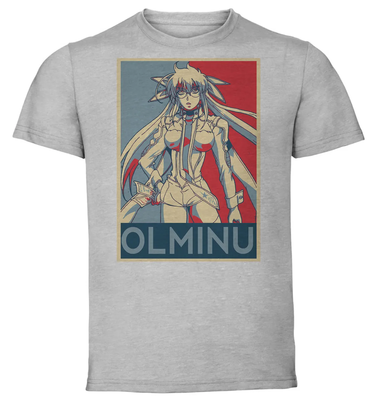 T-Shirt Unisex Grey Propaganda Drifters Olminu