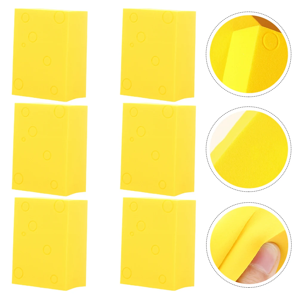 

6pcs Makeup Wet Dry Puff Foundation Applicator Tools Natural Beauty Sponge Cosmetics Professional Makeup Sponge Use