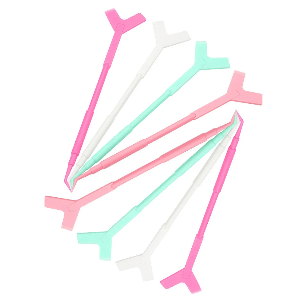 

60Pcs Lash Lift Tool Eyelash Grafting Sticks Y-Shaped Brushes Easy Use Eyelash Extension Supplies for Personal and Salon