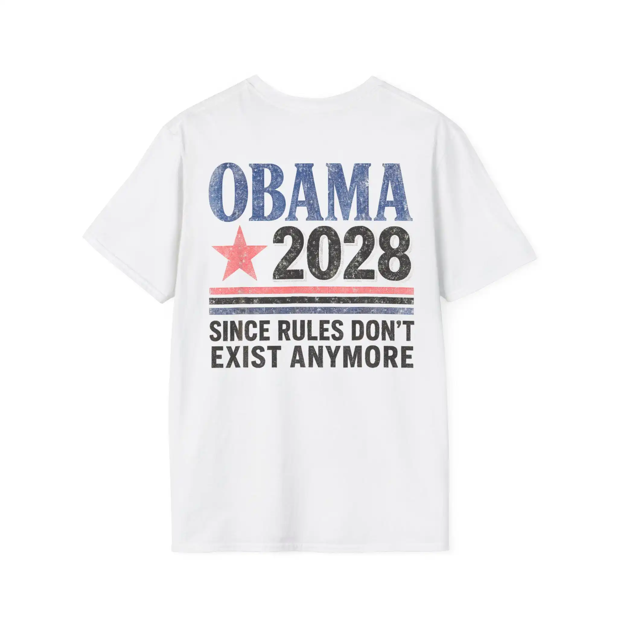 Obama 2028 Since Rules Don't Exist Anymore Shirt